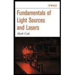 Fundamentals of Light Sources and Lasers