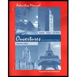 Ouvertures   Activities Manual