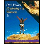 Our Voices  Psychology of Women