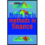 Monte Carlo Methods in Finance