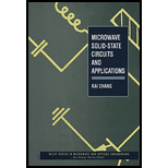 Microwave Solid State Circuits and Application