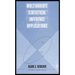 Multivariate Statistical Inference and Applications   With 3.5 Disk