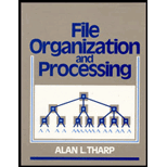 File Organization and Processing