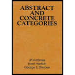 Abstract and Concrete Categories: The Joy of Cats (Pure & Applied Mathematics S.)