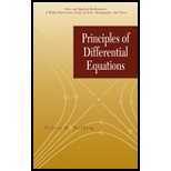 Principles of Differential Equations