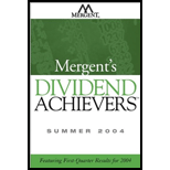 Mergents Dividend Achievers Summer 2004