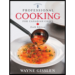 Professional Cooking for Canadian Chefs