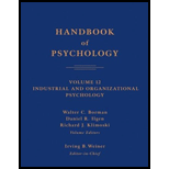 Handbook of Psychology, Volume 12