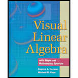 Visual Linear Algebra   With Tutorial CD