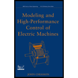 Modeling and High Performance Control of Electric Machines