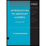 Introduction to Abstract Algebra