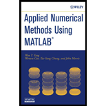 Applied Numerical Methods Using MATLAB