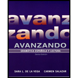 Avanzando  Gramatica espanola Y lectura