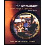 Restaurant  From Concept to Operation and Workbook