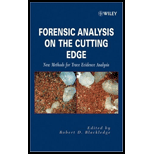 Forensic Analysis on Cutting Edge