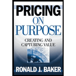 Pricing on Purpose  Creating and Capturing Value