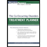 Co Occuring Disorders Treatment Planner