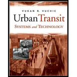 Urban Transit Systems and Technology