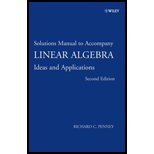 Linear Algebra  Ideas and Application, Solutions Manual