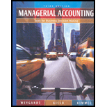 Managerial Accounting (Custom Package)