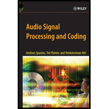 Audio Signal Processing and Coding