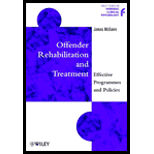 Offender Rehabilitation and Treatment  Effective Programmes and Policies to Reduce Re Offending