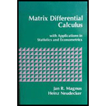 Matrix Differential Calculus