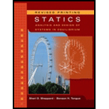 Statics  Analysis and Design of Systems in Equilibrium   Revised Printing