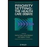 Priorities & Public Preferences in Health Care