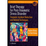 Brief Therapy for Post Traumatic Stress Disorder  Traumatic Incident Reduction and Related Techniques