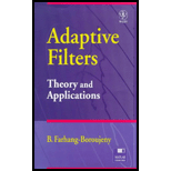 Adaptive Filters Theory and Applications