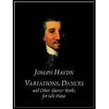 Variations, Dances and Other Shorter Works