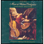 Music in Western Civiliz., Volume A 3 CDs (Sw)