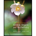 Introduction to General, Organic and Biochemistry   With CD