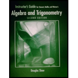 Algebra and Trigonometry Instructor Guide