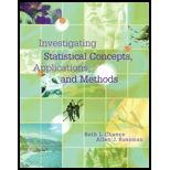 Investigating Statistical Concepts, Applications, and Methods   With CD