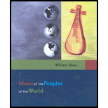 Music of the Peoples of the World   With 2 CDs