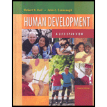 Human Development - A Life-Span View 4th edition (9780495093046 ...