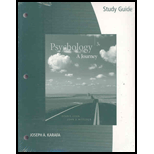 Psychology  Journey   Study Guide