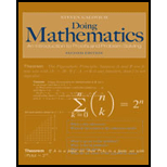 Doing Mathematics  Introduction to Proofs and Problem Solving