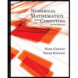 Numerical Mathematics and Computing