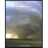 Essentials of Meteorology   with CengageNOW Printed Access Card