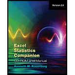 Excel Statistics Companion   With CD