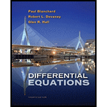 Differential Equations Text