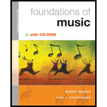 Foundations of Music CD (Software)