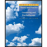 Theory and Practice of Counseling and Psychotherapy   Package