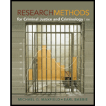 Research Methods for Criminal Justice and Criminology