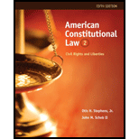 American Constitutional Law Volume II