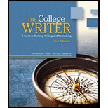 College Writer (Cloth)