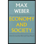 Economy and Society, Volume I and II